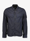 Lens Tailor L Shirt Zip-Up Jacket Navy - CP COMPANY - BALAAN 3