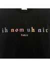 Season OFF Sale Rainbow Logo Short Sleeve TShirt NUS22214 009 - IH NOM UH NIT - BALAAN 4