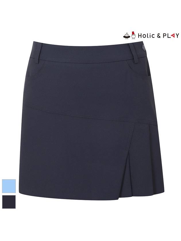 unbalanced pleated point culotteHE2WCU002 - HOLIC&PLAY - BALAAN 2