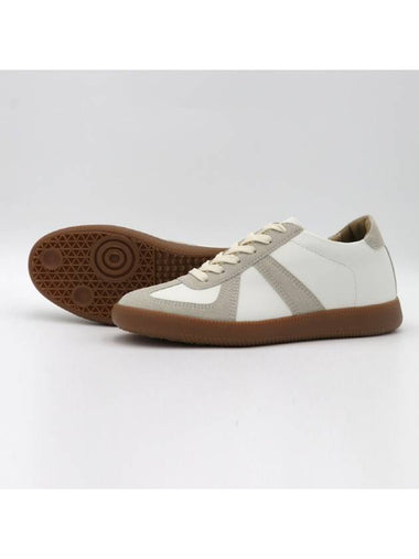 Height 4cm Increase German Army Low Top Sneakers White - SUPENER - BALAAN 1