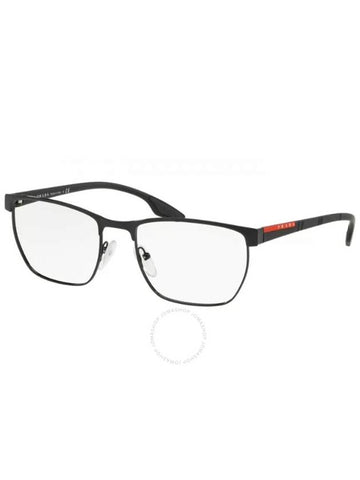 Prada Linea Rossa Demo Square Men's Eyeglasses PS 50LV 1AB1O1 55 - PRADA - BALAAN 1