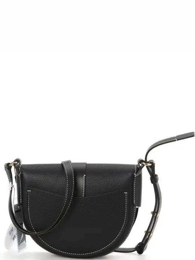 Daryl Small Saddle Shoulder Bag Black - CHLOE - BALAAN.