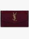 Wallet 582305BMIIW 6259 RED GRENAT - SAINT LAURENT - BALAAN 2