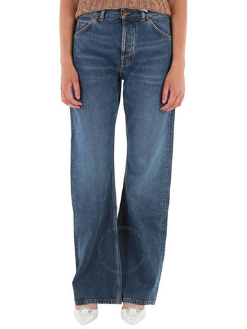 Chloe Ladies Denim Flare Pinatubo Flared Jeans, Waist Size 27" - CHLOE - BALAAN 1