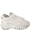 Manhattan Tumbled Low Top Sneakers White - ACNE STUDIOS - BALAAN 2