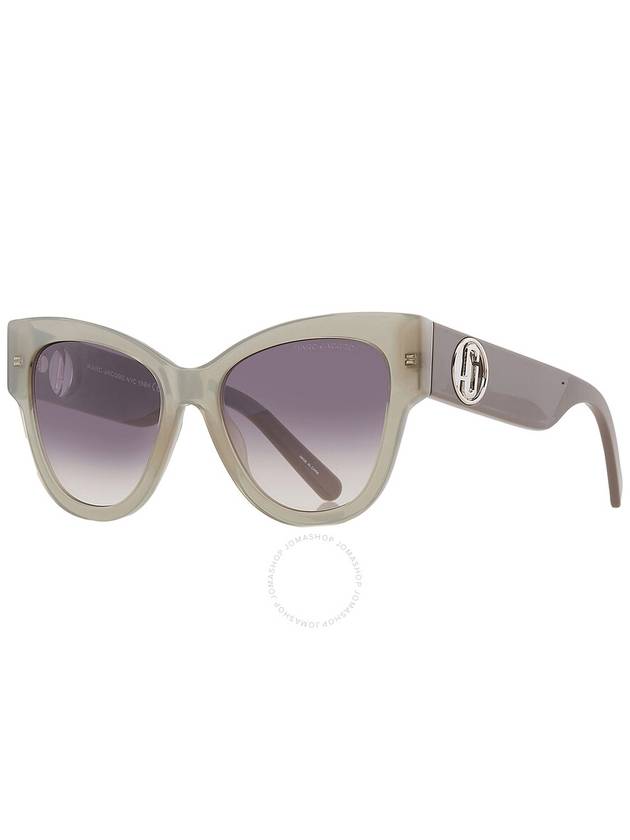 Marc Jacobs Grey Gradient Cat Eye Ladies Sunglasses MARC 697/S 06CR/9O 53 - MARC JACOBS - BALAAN 3