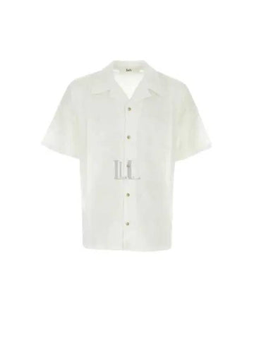 Seper Dalian Short Sleeve Shirt Feather White DalianFEA - SEFR - BALAAN 1