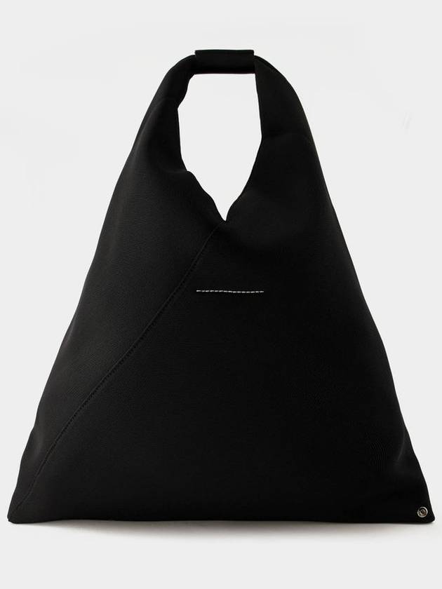 Men's Japanese Mesh Medium Tote Bag Black - MAISON MARGIELA - BALAAN 4