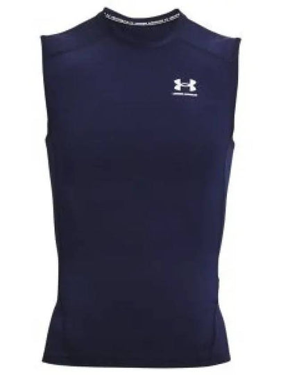 Men's HeatGear Sleeveless Navy - UNDER ARMOUR - BALAAN 2