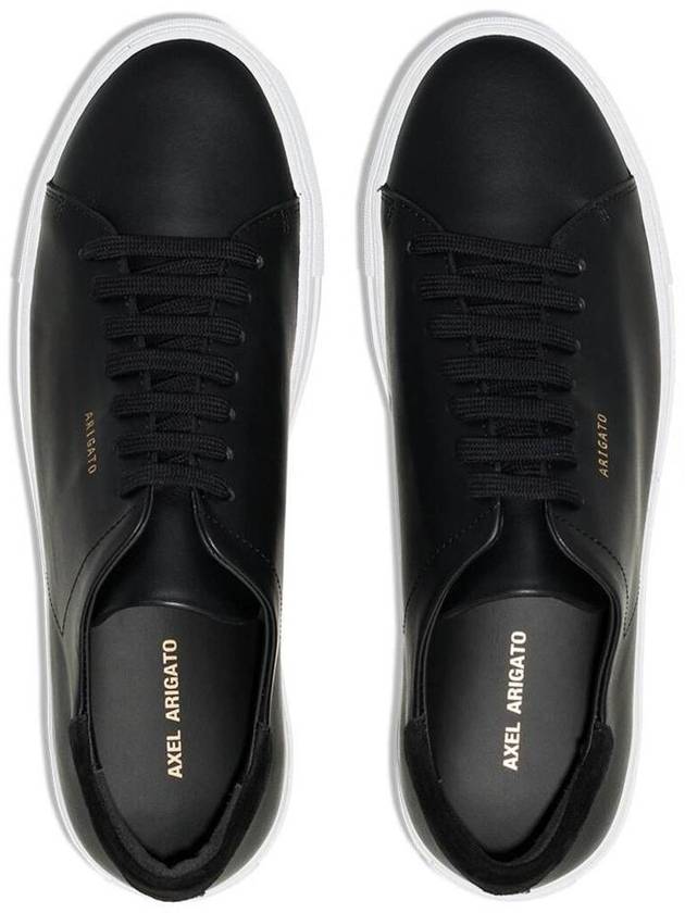 Black 'Clean' Sneakers With Logo In Calf Leather Man - AXEL ARIGATO - BALAAN 4