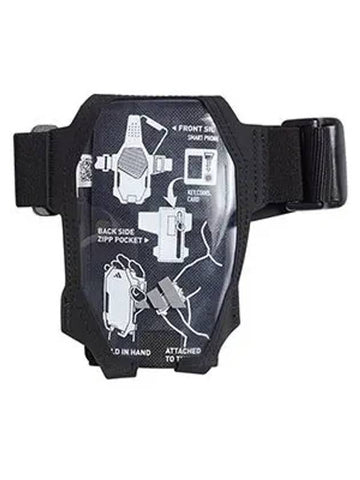 Run 2 Way Mobile Armband Black - ADIDAS - BALAAN 1