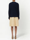 Back Stitch Crew Neck Knit Top Navy - MAISON MARGIELA - BALAAN 4