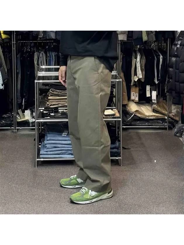 straight fit pants khaki - TEN C - BALAAN 6