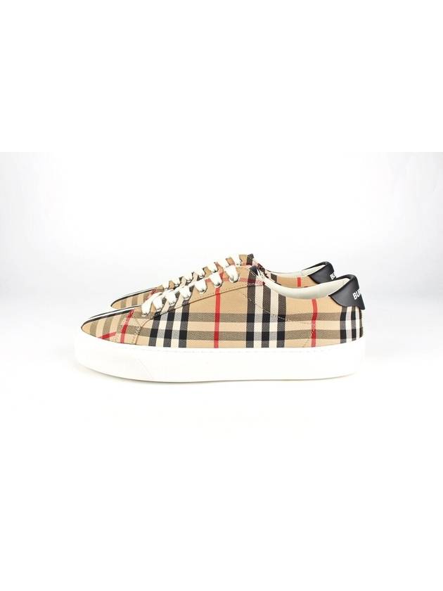 Vintage Check Sneakers 41 260 - BURBERRY - BALAAN 4