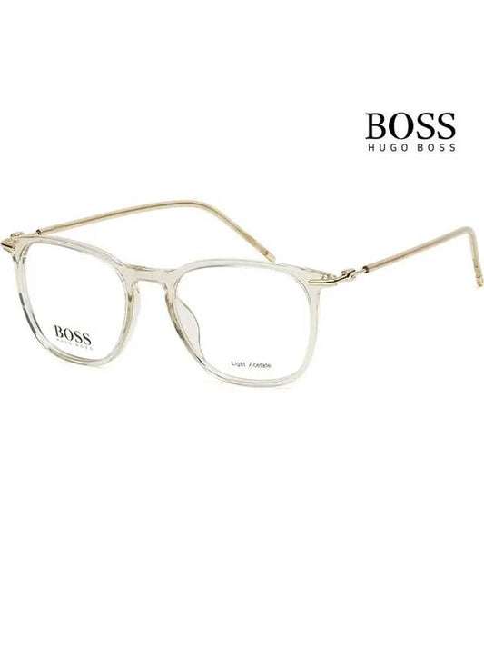 Hugo Boss Glasses Frame BOSS1313 IXE Brown Transparent Horn Frame Fashion - HUGO BOSS - BALAAN 1