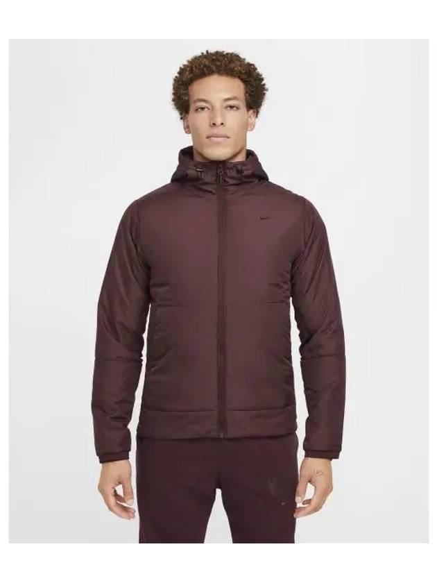 Unlimited Therma Fit Multipurpose Jacket M Burgundy Crush FB7545 652 - NIKE - BALAAN 1