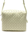 Loop Intrecciato Weaving Small Cross Bag Acid Green - BOTTEGA VENETA - BALAAN 3