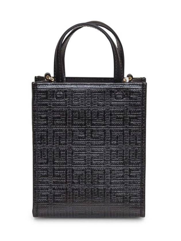 4G Canvas Vertical Mini G Tote Bag Black - GIVENCHY - BALAAN 4