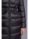 Boedic Long Down Padding Black - MONCLER - BALAAN 6