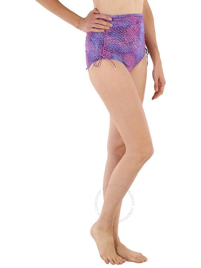 Isabel Marant Ladies Selaris Violet Geometric-Print Bikini Bottoms, Brand Size 36 (US Size 2) - ISABEL MARANT - BALAAN 2