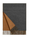 Recto Verso Reversible Cashmere Muffler Camel - HERMES - BALAAN 2