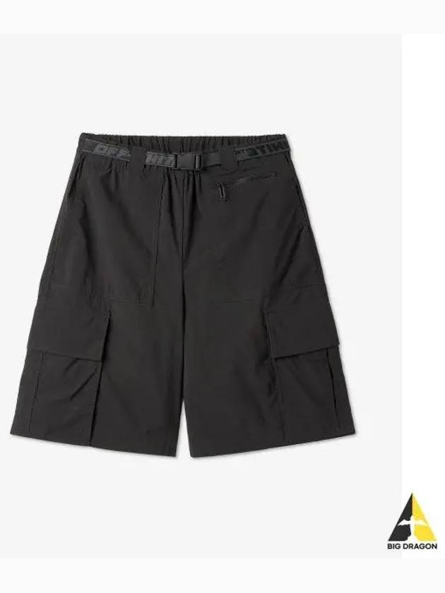 cargo belt Bermuda shorts - OFF WHITE - BALAAN 2