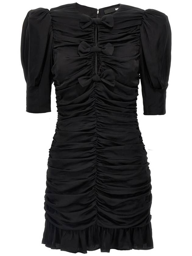 Rotate Birger Christensen 'Satin Mini Ruffle' Dress - ROTATE - BALAAN 1