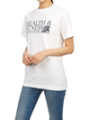 Short sleeve t-shirt TS865WH5 WHITE Unisex - SPORTY & RICH - BALAAN 4