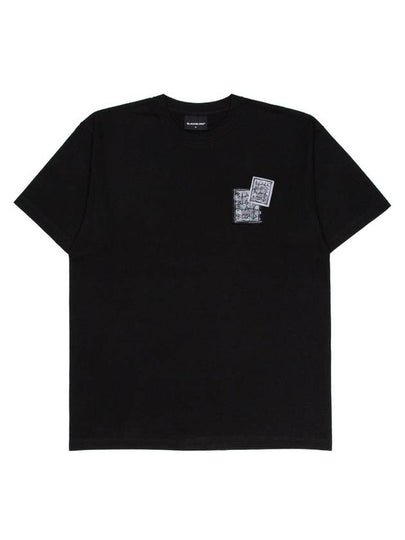 Disorder Patch T Shirt Black - BLACKBLOND - BALAAN 2