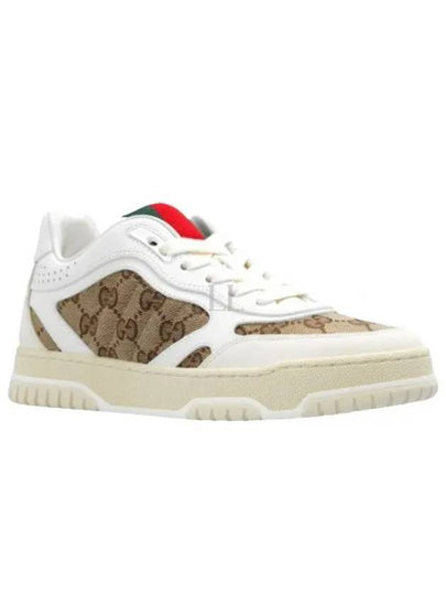 Original GG Canvas Low Top Sneakers White Beige - GUCCI - BALAAN 2