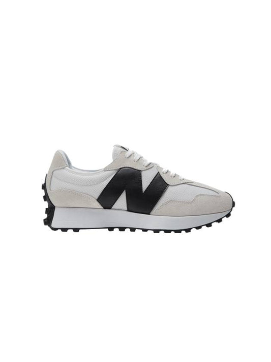 327 Low Top Sneakers White Black - NEW BALANCE - BALAAN 1