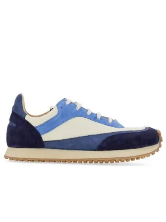 Tempo Lace up Low-Top Sneakers Blue - SPALWART - BALAAN 2