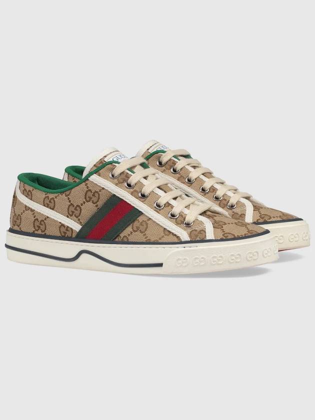 GG Tennis 1977 Low Top Sneakers Beige - GUCCI - BALAAN 3