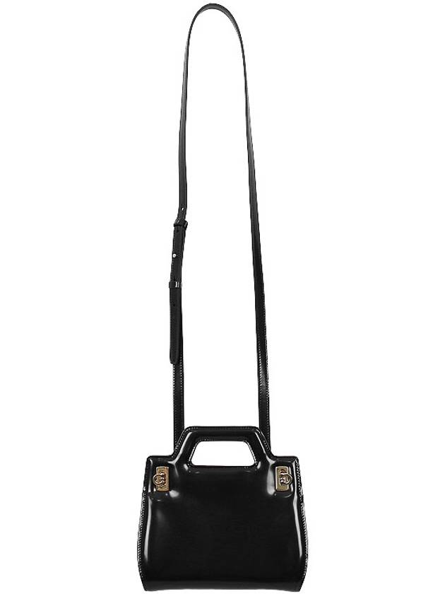 Wanda Mini Bag Black - SALVATORE FERRAGAMO - BALAAN 4