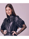 SHEER TOP Sheer top black - TIBAEG - BALAAN 1