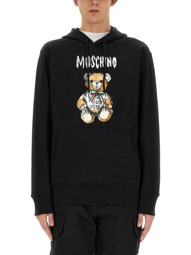 Sweater 17160228 1555 BLACK - MOSCHINO - BALAAN 1