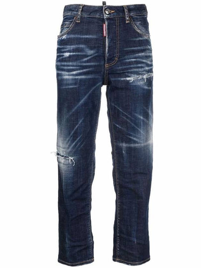 Women's Boston Jeans Navy - DSQUARED2 - BALAAN 2