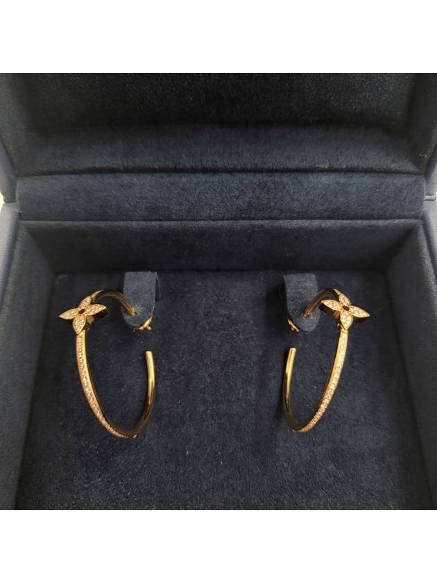 Women s Idyll Blossom Hoop Diamond Earrings 3975 - LOUIS VUITTON - BALAAN 7