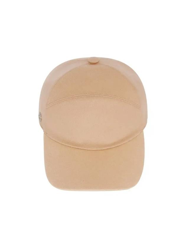 Logo Cashmere Ball Cap Strawberry Frosting - LORO PIANA - BALAAN.