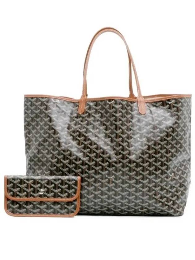 Saint Louis GM Tote Bag Black Tan - GOYARD - BALAAN 5