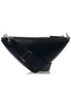 Triangle Logo Cross Bag Black - PRADA - BALAAN 4