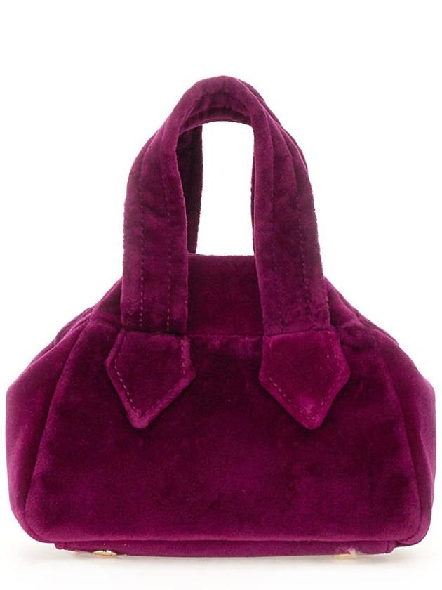 Archive Mini Yasmine Tote Bag Purple - VIVIENNE WESTWOOD - BALAAN 3