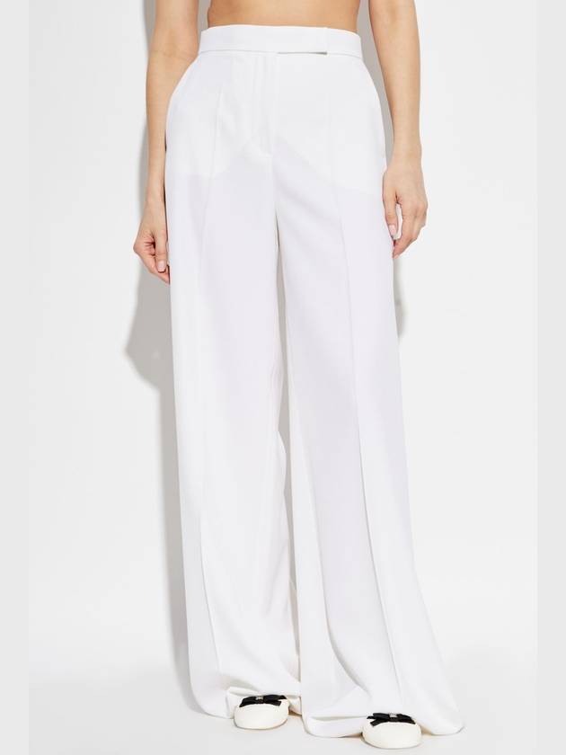 Max Mara Creased Trousers Ninfa, Women's, Cream - MAX MARA - BALAAN 3