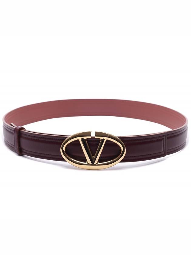 24SS Women's Bold V Logo Belt 4W0T0SJ4 FZC ZLC 24S - VALENTINO - BALAAN 4