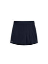 Thea Pleated Mini Skirt Navy - J.LINDEBERG - BALAAN 2