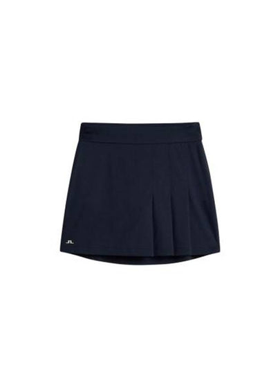 Thea Pleated Mini Skirt Navy - J.LINDEBERG - BALAAN 2