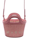 Rattan Micro Tropicalia Cross Bag Light Pink - MARNI - BALAAN 2