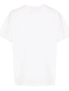 Women's Aira Crew Neck Print Short Sleeve T-Shirt White - GOLDEN GOOSE - BALAAN.