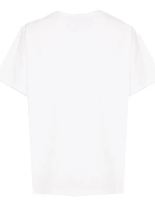 Women's Aira Crew Neck Print Short Sleeve T-Shirt White - GOLDEN GOOSE - BALAAN 4