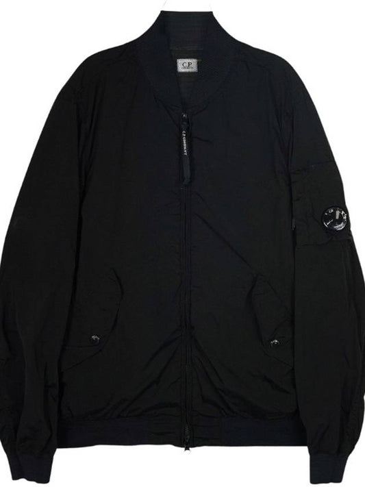 Nycra R Bomber Jacket Black - CP COMPANY - BALAAN 2